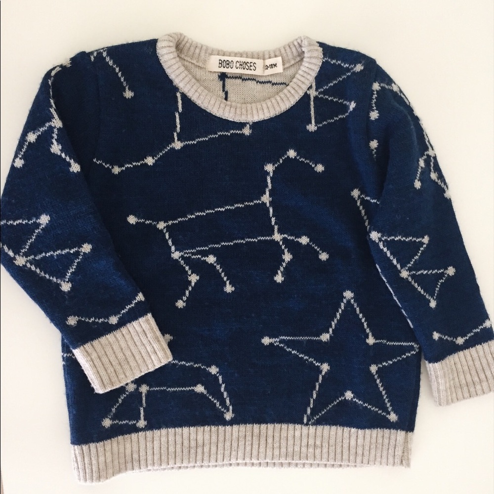 HTF Bobo Choses constellation sweater
